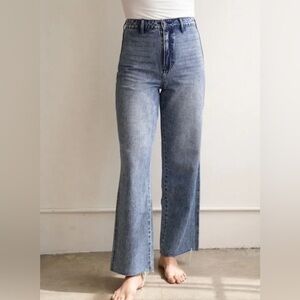 NWT CJLA Jaymee Vintage Wide Leg Jeans, Medium Wash Size 5